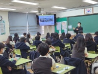 광주 신현중학교, 청소년 자원봉사 소양 교육 실시