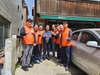 안산도시개발, 노사 공동 무료급식 봉사활동 진행