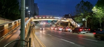 미추홀구, 관교 보도육교 경관 조성 사업 실시