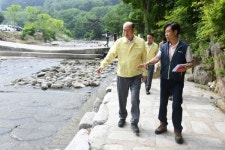 동두천시장, 우기철 대비 자연발생유원지 안전점검 실시