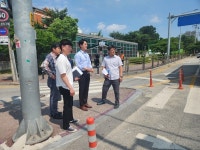 김일중 의원, 증포중학교 통학로 안전대책 마련 동분서주