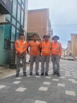 오산시 환경미화원 4명, 운암 상가 화재 초기 진화로 큰 사고 막아