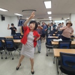 부평구 삼산1동 주민자치회, 하하호호 웃음치료 진행