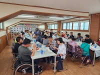 한국지체장애인협회 경기도협회 오산시지회, 삼계탕 나눔 활동 진행