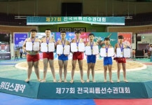 호서남초등학교, 제77회 전국씨름선수권대회서 단체전 우승···올 시즌 3관왕!