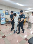 인천중구 개항동 행정복지센터, 특이민원 대비 경찰합동 모의훈련