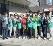 평택시 지산동 행정복지센터, 가을맞이 꽃 심기 행사 실시