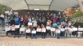 인천백석초, 독도의 날 기념 플래시 몹 펼쳐