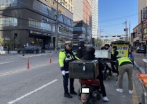이천시, 불법 이륜자동차 합동 단속 실시