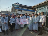 삼죽면 지역사회보장협의체, 사랑의 연탄 배달 봉사 진행