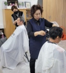 미추홀구 문학동, 취약계층 어르신을 위한 이미용 봉사활동 진행