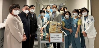 부천세종병원·인천세종병원 자문위원들, 깜짝 격려 방문