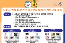 시흥시, 여성 1인 가구 안심 패키지 지원