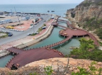 옹진군, 백령 용기포신항 바다쉼터 조성 준공식 개최