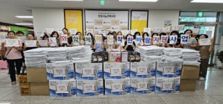 안성시노인복지관, SK하이닉스와 함께하는 착한바람 지원사업 선풍기·여름이불 전달