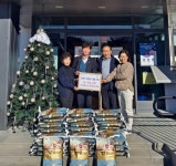 ㈜형제건설·㈜포우천개발, 포천시 관인면에 이웃돕기 쌀 10kg 30포 기탁