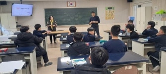 인천동구자원봉사센터, 재능중학교 2학년 대상 환경 교육 실시