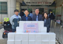 미추홀노인복지관, 사단법인푸른동행 사랑의 김치 기탁 받아