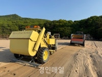 인천 중구, 해수욕장 백사장 청소 완료.‥개장 준비 박차