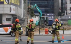 교대역 인근 도시가스 누출… 지하철 2·3호선 무정차 통과