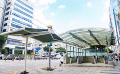 [말말말]박승원 광명시장, 철산역 2번 출입구 조기개통 축하