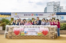 김성제 의왕시장, 추석 앞두고 복지시설 위문...따뜻한 명절 되시길