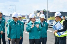 김병수 김포시장, 양촌산단교차로 입체화사업 현장 점검 나서