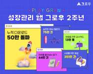 휴넷, 비 경쟁 성장관리 앱 그로우 2년간 다운로드 50만 돌파... MZ세대 주류