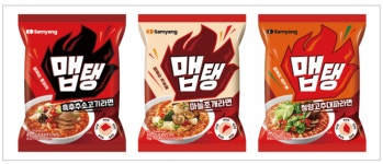삼양식품, 매운 국물라면 ‘맵탱’ 선보여.. 불닭볶음탕면 아성 잇는다
