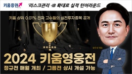 [CEO탐구] 엄주성 키움증권 대표, 취임 1년만에 실적 점프시켜 숙원사업 초대형IB 성큼
