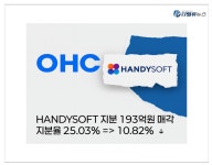 오상헬스케어, 비주력 자산 정리...핸디소프트 지분율 10%로 하락