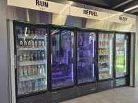 [현장] 한강에 등장한 러너들의 아지트... CU, 여의도3호점에 국내 첫 ‘러닝 스테이션’ 오픈