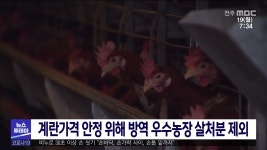 계란가격 안정 위해 방역 우수농장 살처분 제외