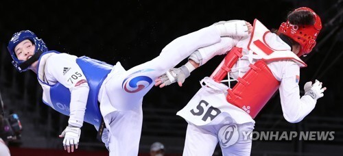 한국 여자 태권도 선수 이다빈, 파리올림픽서 여자 67kg 초과급 동메달 획득!