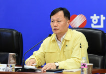 이정복 한전 사장 직무대행 폭염, 안정적 전력공급 점검