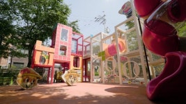 롯데, 휘경동 새싹마을마당에 mom편한 놀이터 오픈