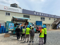 대우건설, 5개 현장에 뿌듯트럭 쏜다…소통·사기 진작