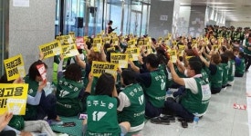 본사 농성 해제… 도로공사 톨게이트 합의