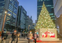 [포토]벌써 다가오는 크리스마스..현대百 대형 트리로 연말 분위기 연출