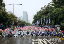 "벌써부터 4월 총선 불안하다"[공무원 생존권 보장 입법촉구 결의대회]