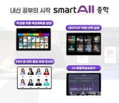 웅진스마트올 중학, '개정 교육과정' 반영 강좌 오픈