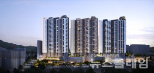 GS건설, 양산자이 파크팰리체 견본주택 오픈