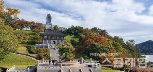 [서해안트래블] 전남 영광군 숲쟁이공원··· 느티나무 숲길 따라 법성포 한눈에