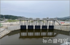 인천시 강화군 교산천 수해상습지 개선사업 완료