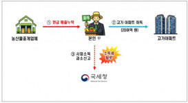 무대출 아빠찬스로 산 30억대 아파트…국세청 127명 세무조사