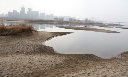세종시 금강에 빠진 차량서 백골유골 발견
