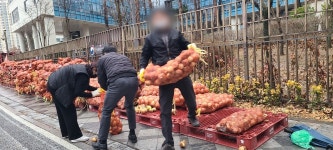 농식품부 앞 쌓인 양파, 왜 무료로 나눠줄까?