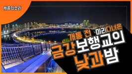 와!아! 금강보행교, 동영상이 멋지네요