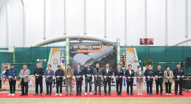 공주시, 시립테니스장 개선사업 준공