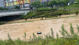 물폭탄에 광암교 붕괴… 세종 1번 국도 한때 차량통행 불가